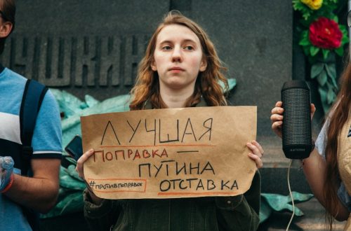 Young generation are protests against Putin regime